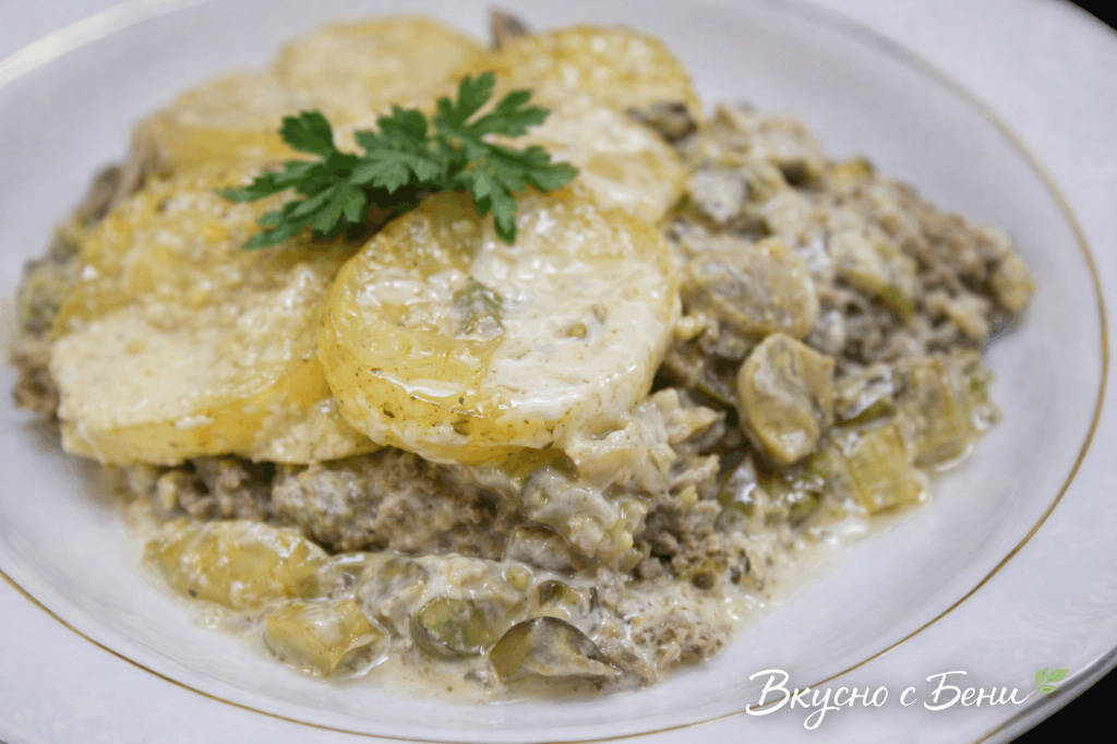 СВИНСКО С ТОПЕНО СИРЕНЕ